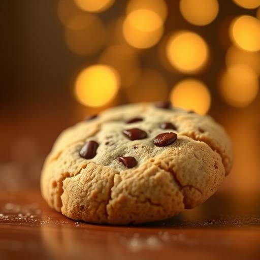 Billede af en cookie, der illustrerer cookiepolitik