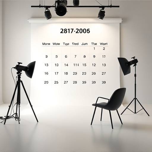 Booking kalender for Stjerne Interview Studios