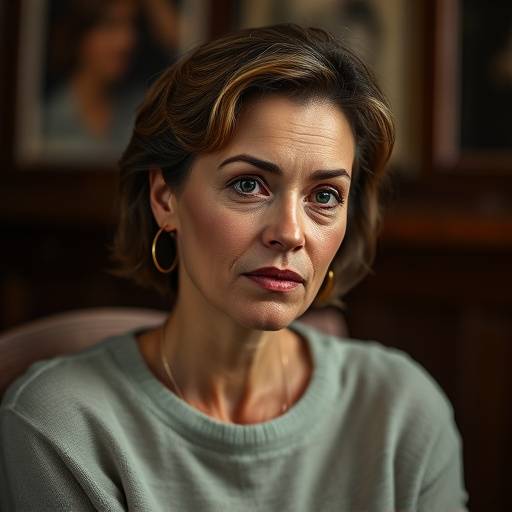 Interview med Sofie Gråbøl om hendes rolle i en ny dramaserie.